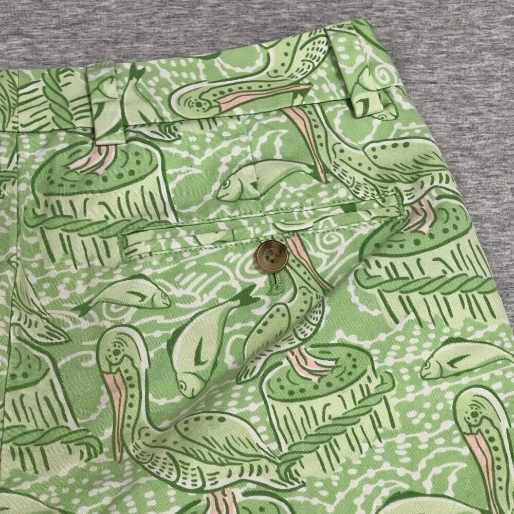 Vineyard Vines Mens Shorts 30 Green Breaker Preppy 8.5